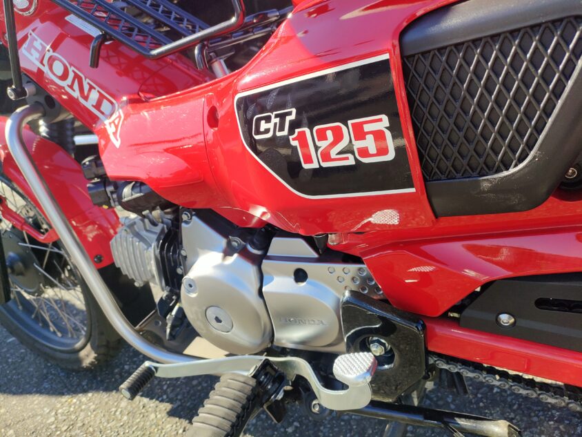 レンタルしたハンターカブCT125