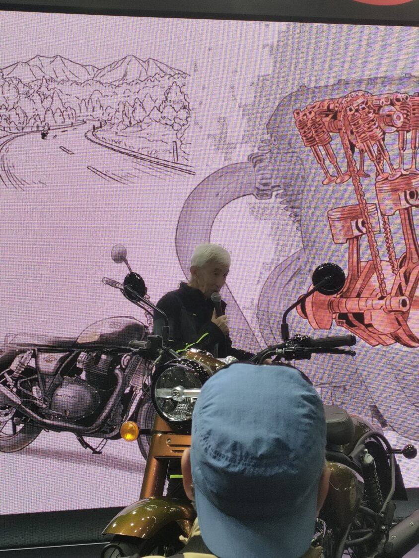東京モーターサイクルショーのステージでのトークショー（2026年）