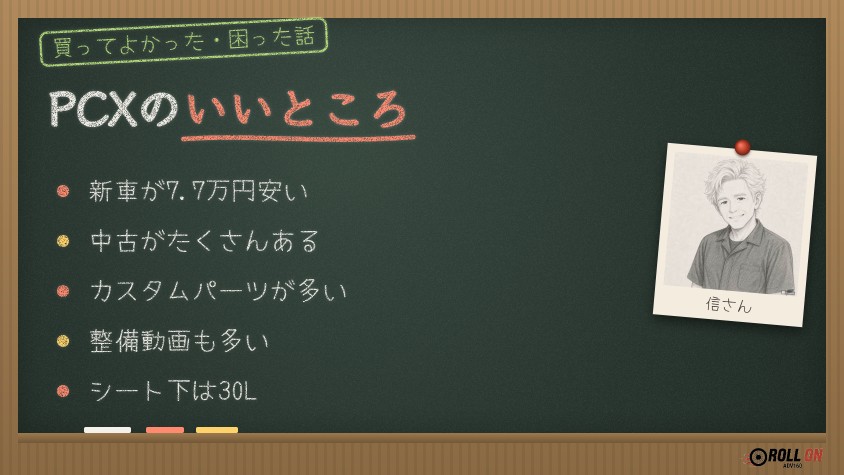 PCXのいいところ 値段・中古の多さ・カスタムパーツと動画